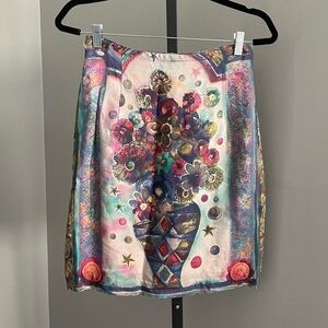 Vintage Women's Componix Brand Vintage Floral Printed Skirt